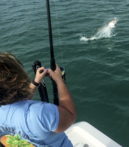 Key West fishing for tarpon